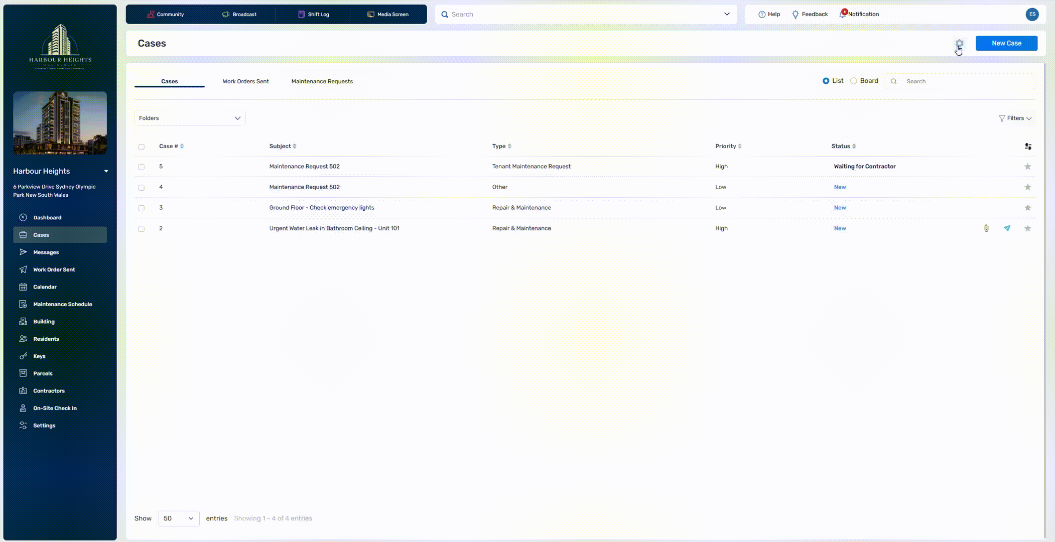 Reordering, Editing and Removing Case Priority