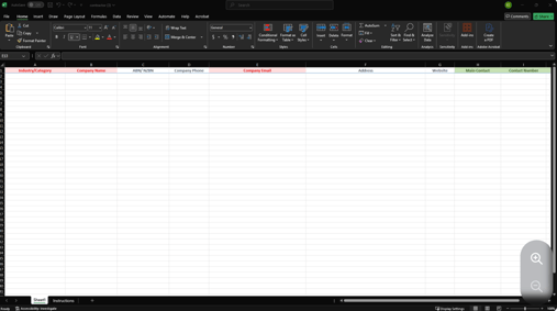 contractors database
